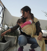 Κηπουρική μαζί με το μωρό