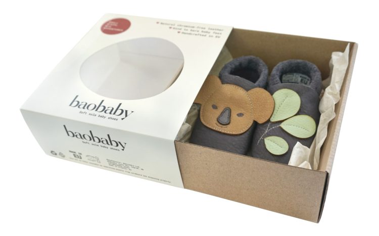 Baobaby βρεφικά παπούτσια αγκαλιάς με μαλακή σόλα, Koala, κοάλα