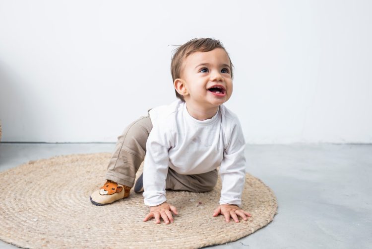Baobaby βρεφικά παπούτσια αγκαλιάς με μαλακή σόλα, Leo, λιονταράκι