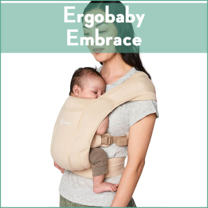 Ergobaby Embrace με κλιπς