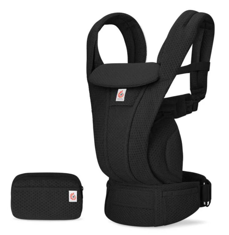 Εργονομικός μάρσιπος Ergobaby Omni Deluxe σε χρώμα Onyx Black μαύρο