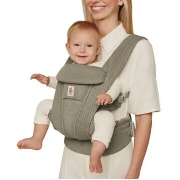 Εργονομικός μάρσιπος Ergobaby Omni Deluxe σε χρώμα soft Olive
