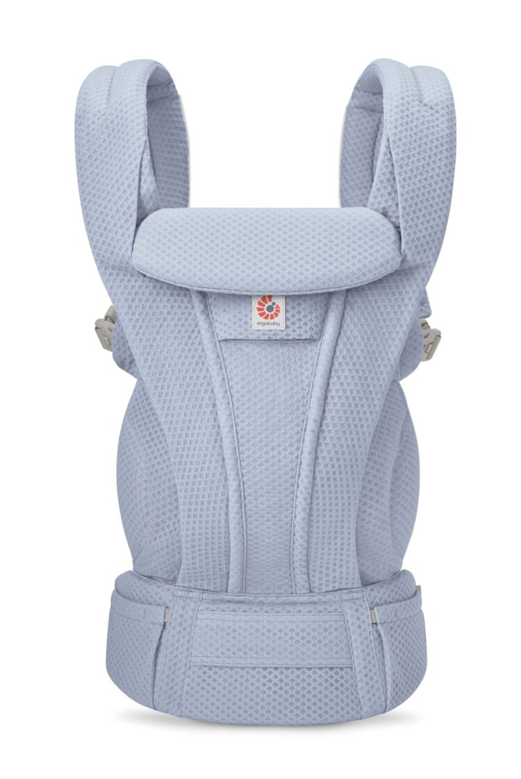 Εργονομικός μάρσιπος Ergobaby Omni Deluxe Serene Blue για όλες τις θέσεις και όλες τις ηλικίες