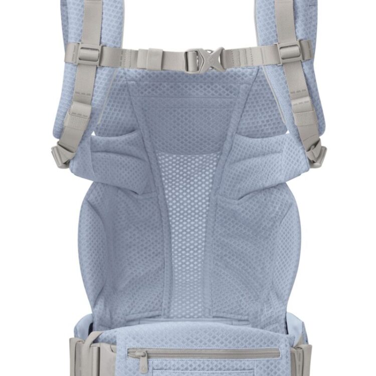 Εργονομικός μάρσιπος Ergobaby Omni Deluxe Serene Blue για όλες τις θέσεις και όλες τις ηλικίες