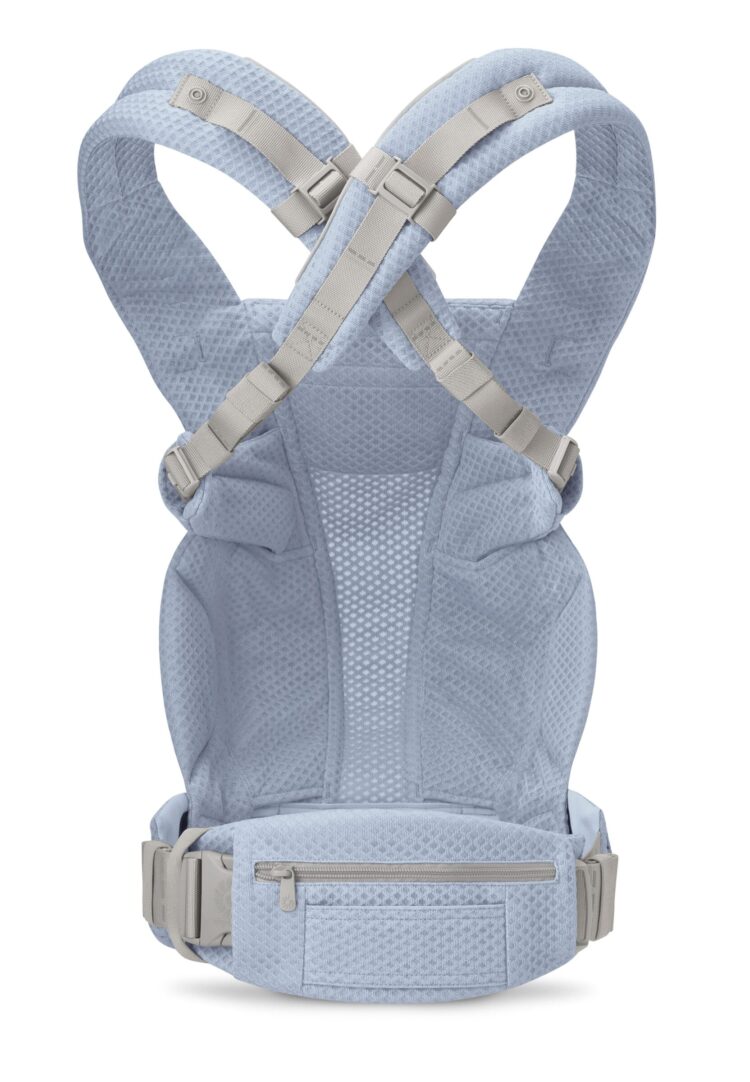 Εργονομικός μάρσιπος Ergobaby Omni Deluxe Serene Blue για όλες τις θέσεις και όλες τις ηλικίες