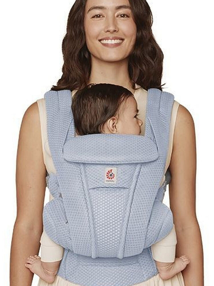 Εργονομικός μάρσιπος Ergobaby Omni Deluxe Serene Blue για όλες τις θέσεις και όλες τις ηλικίες