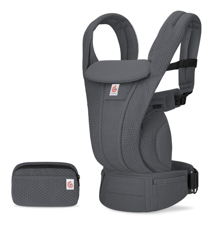 Εργονομικός μάρσιπος Ergobaby Omni Deluxe Graphite Grey, για όλες τις θέσεις, για όλες τις ηλικίες