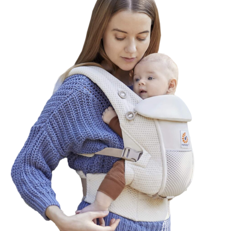 Εργονομικός μάρσιπος από 0 Ergobaby Adapt Natural Beige front side
